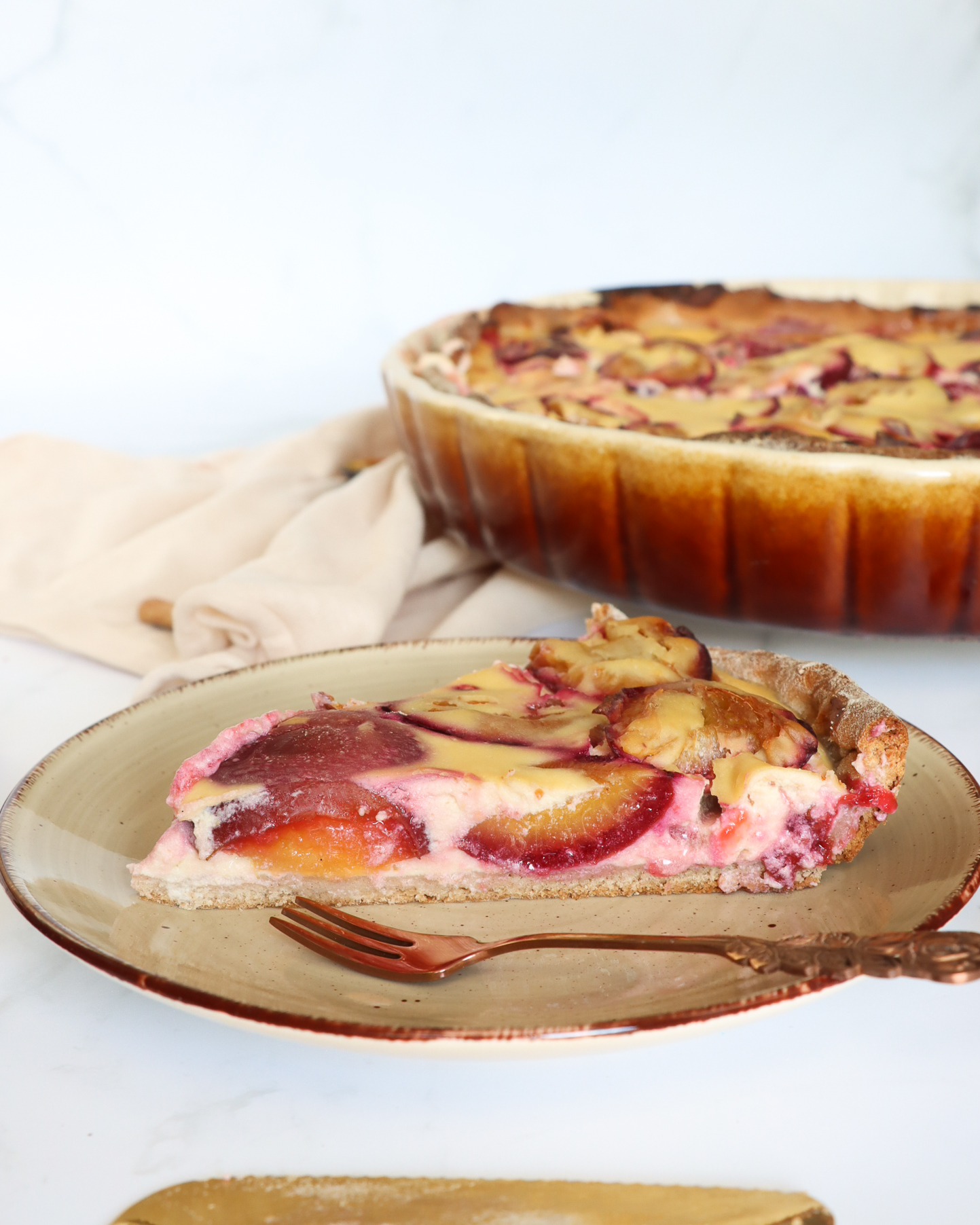 Java Plum Pie Vegan plum pie